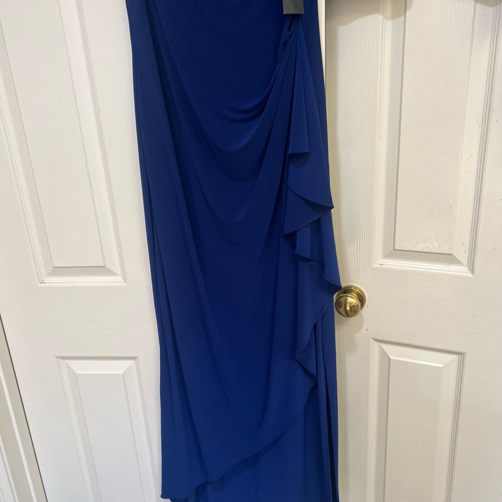 Alex Evenings 2 Piece Blue Empire Waist Bolero Dress Formal Dress Jackets Set 10 - Picture 7 of 13